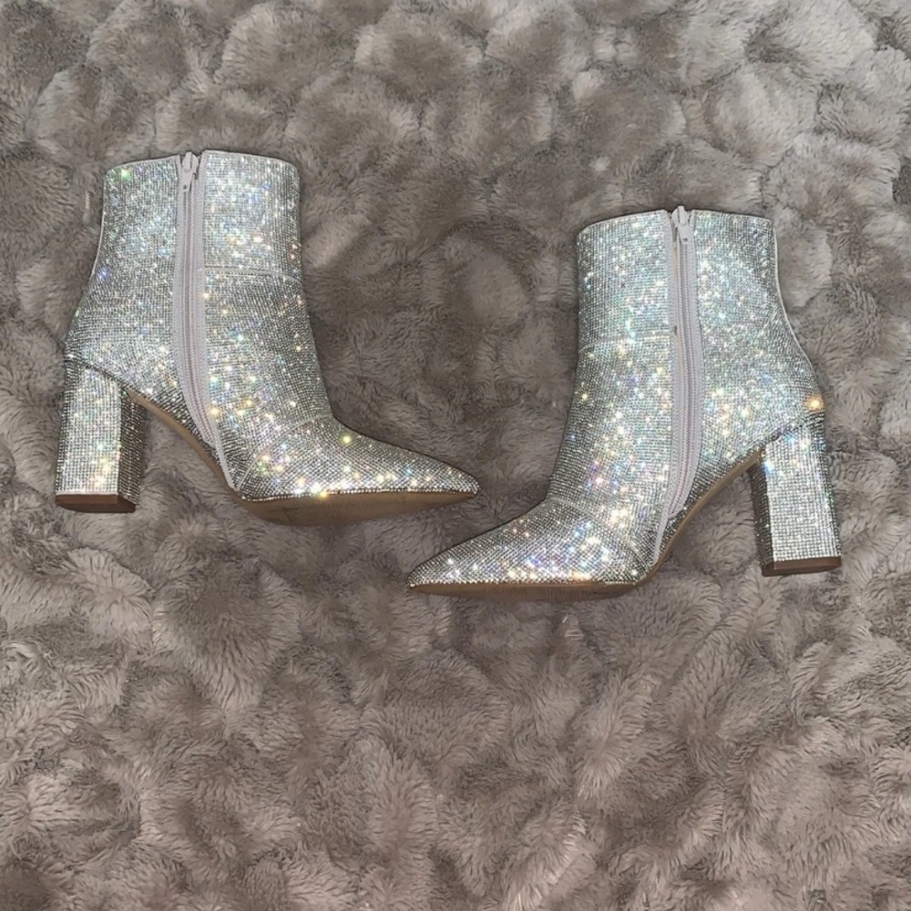 Madden Girl Rhinestone Boots - Picture 4 of 4